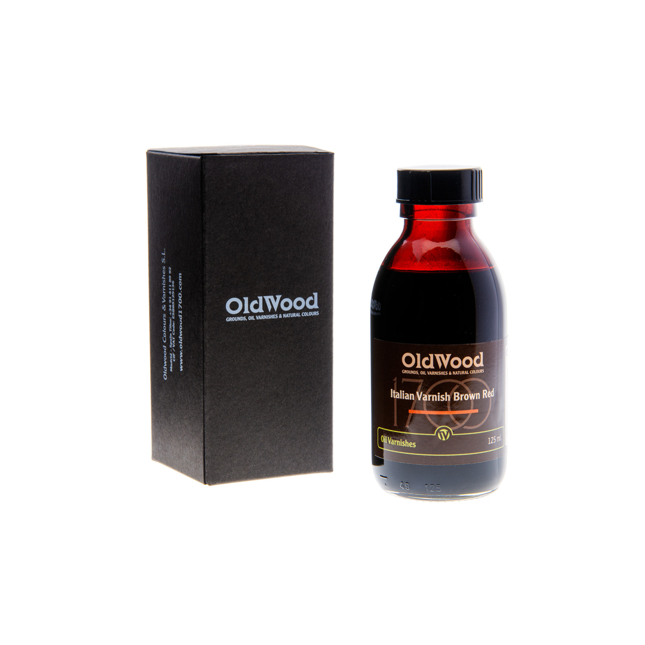 Old Wood Italian Brown Red - färbiger Öllack 60ml