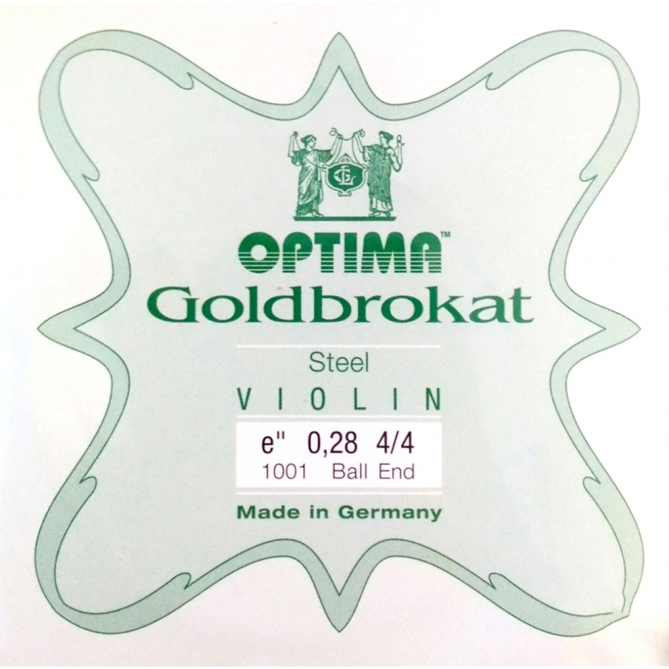 Optima Goldbrokat Violine E, Kugel