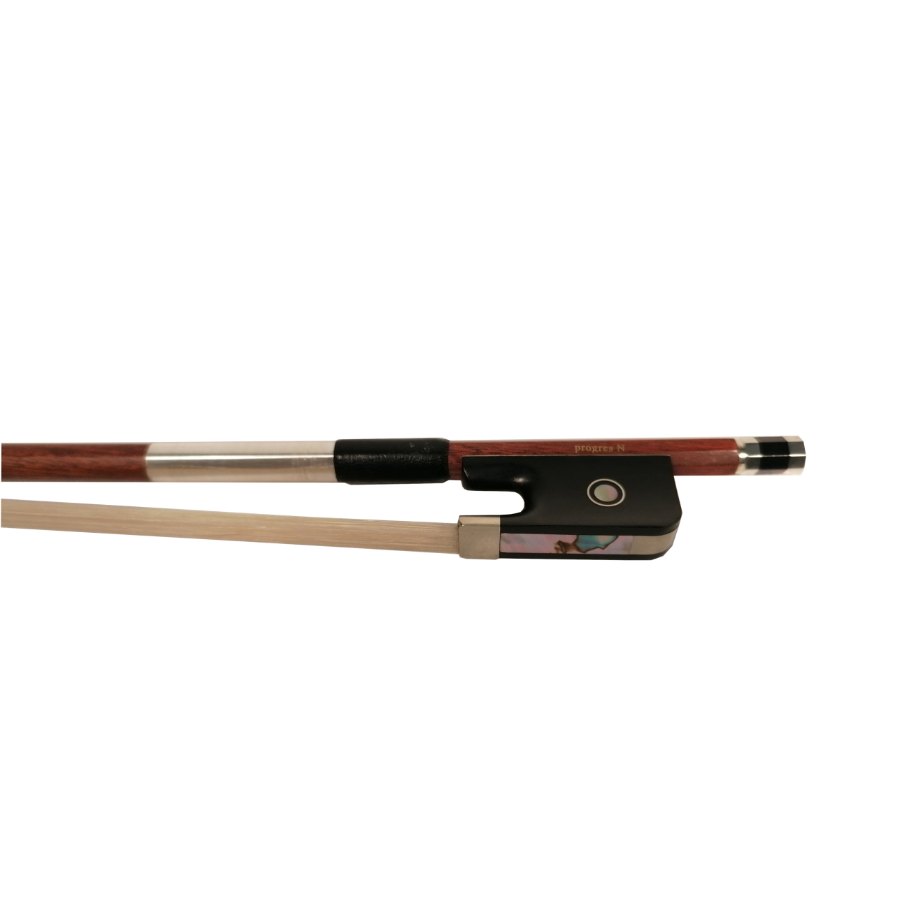 "progres N" Viola Holzbogen mit Karbonkern - Nickelfitting