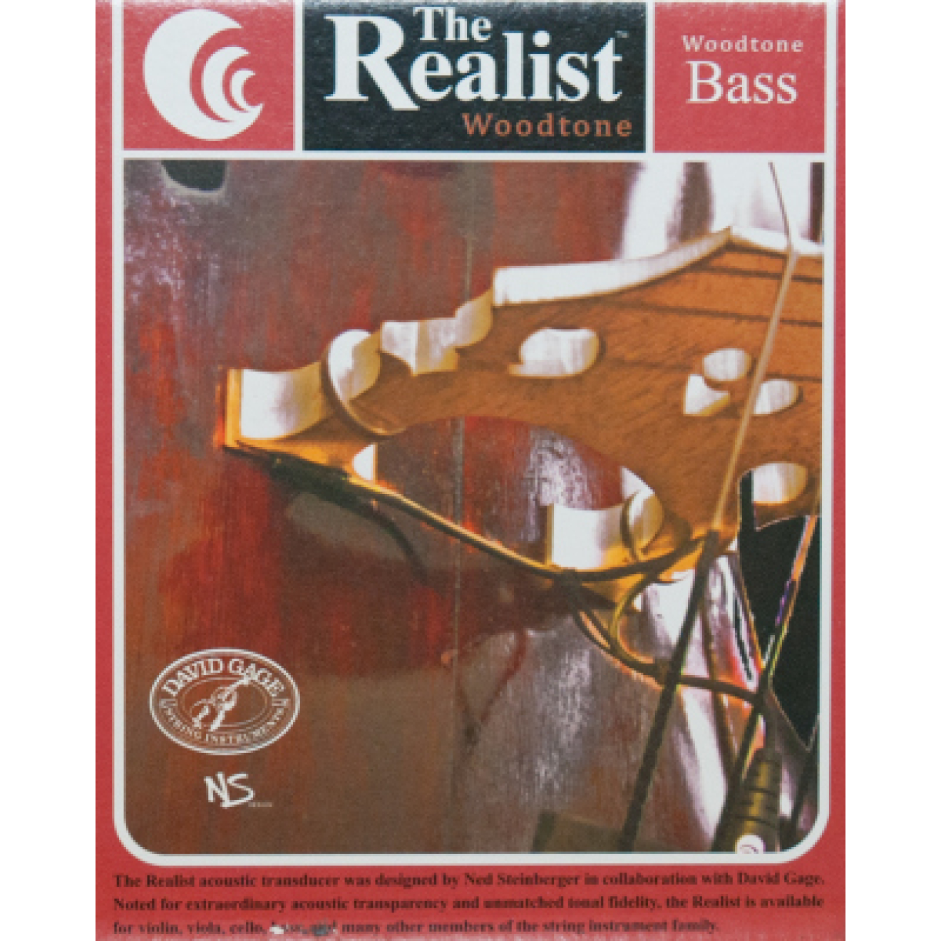 The Realist Tonabnehmer Bass - Holz