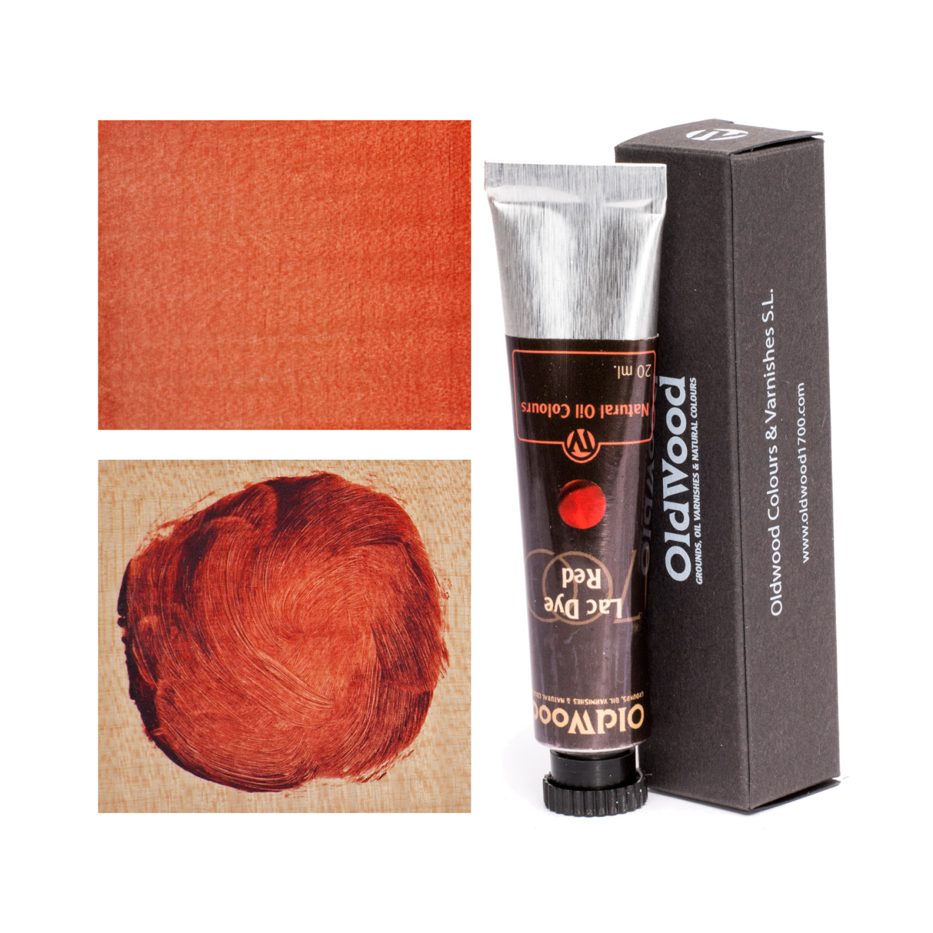 Old Wood Oil Natural Colours - Kirschrot 20ml
