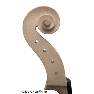 Europäisches Cello, weiß