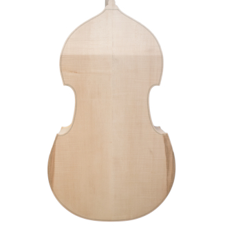 Kontrabass weiß, rumänisch, Gambenform 1/2