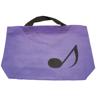 Shopping bag with note design, small
