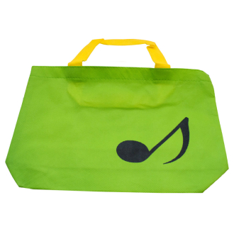 Shopping bag with note design, small