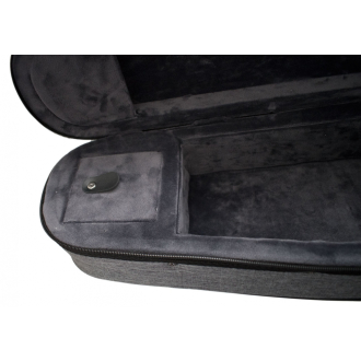 Light violin-shaped case