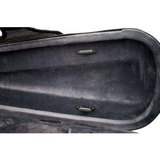 Light violin-shaped case