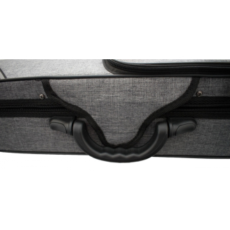 Light violin-shaped case