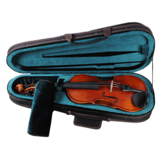 Kurzes, extraleichtes Violine Etui aus hochverdichtetem Hartschaum