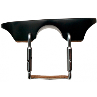 Petz Kinnhalter Violine, Modell Flesch, Ebenholz