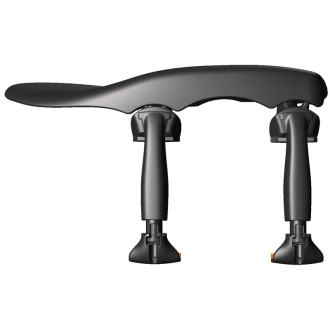 Wittner chin rest viola, model Zürich, side