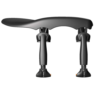 Wittner chin rest viola, model Zürich, side