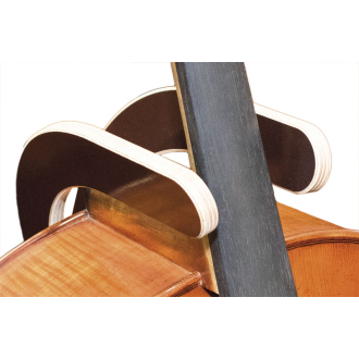 KJK Violinständer, Eiche/Vulkan