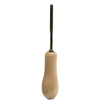 Stubai gouge with maple handle, sweep 9, 4mm