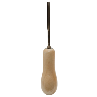 Stubai gouge with maple handle, sweep 9, 4mm