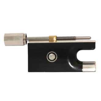 Paulus Violine Frosch, Sartory Modell, Silber, fertig mit Beinchen, Pariser Auge