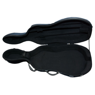 Petz Cello composite case, several handles, back pack system