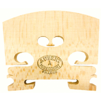 Aubert Violine Steg, ungebeizt, ovaler Stempel