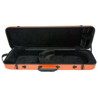 Violin case 80% carbon, rectangular, carbon design