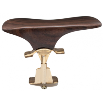 Petz Kinnhalter Violine, Modell Ohrenform, Palisander, horizontal verstellbar