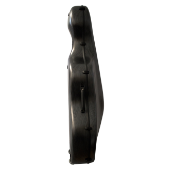 Cello Etui, extraleicht, schwarz/silber metallic