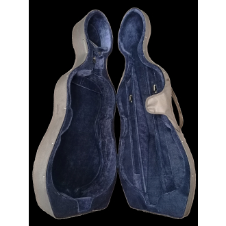 Petz very light-weight rigid foam Cello Case with high wearing comfort
