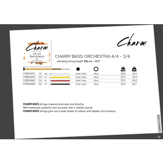 For-Tune Charm Bass Orchester SATZ 4/4-3/4