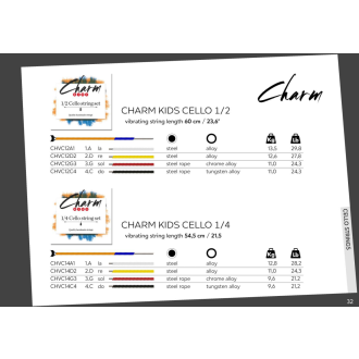 For-Tune Charm Cello C 1/10