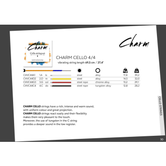 For-Tune Charm Cello C 1/10