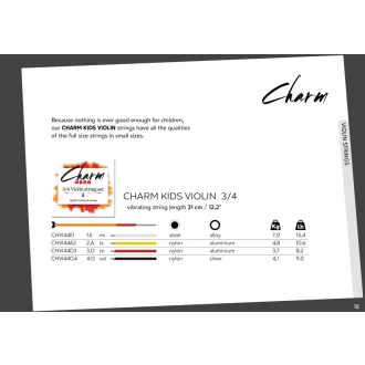 For-Tune Charm Violine 1/2 SATZ