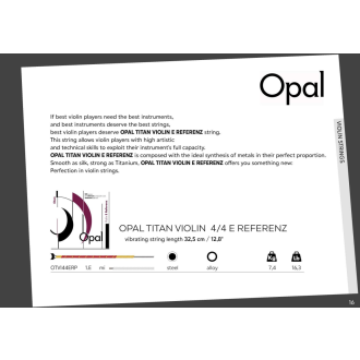 For-Tune Opal Titan Violine E-Referenz