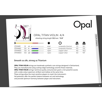 For-Tune Opal Titan violine SET