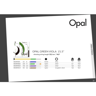 For-Tune Opal Green Viola C