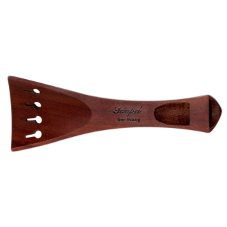 Tempel Saitenhalter Violine, englisches Modell, Pflaume