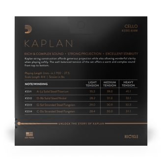Kaplan Solution Cello SATZ