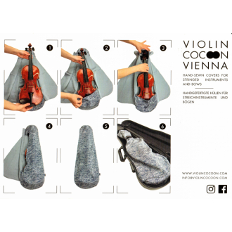 ViolinCocoon Basic, aus Satinstoff